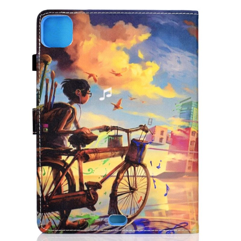 Etui Folio iPad Air 10.9" (2020) Sztuka Rowerowa Etui Ochronne