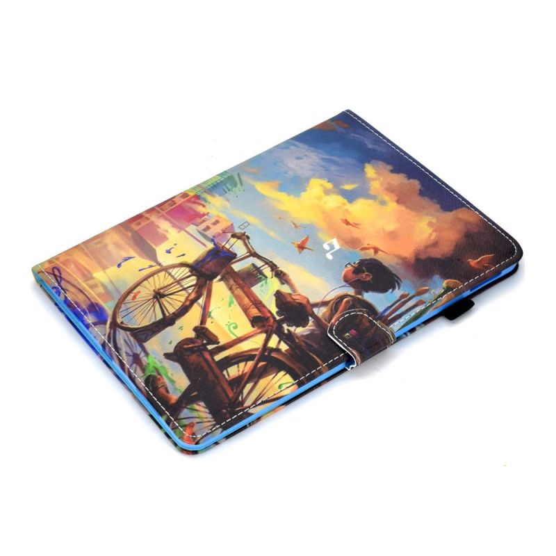 Etui Folio iPad Air 10.9" (2020) Sztuka Rowerowa Etui Ochronne