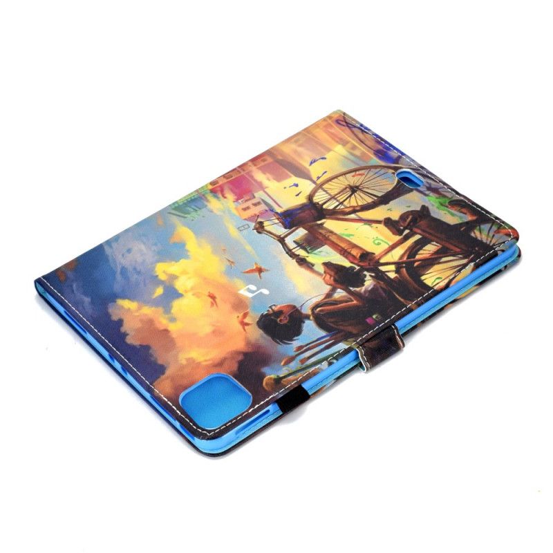 Etui Folio iPad Air 10.9" (2020) Sztuka Rowerowa Etui Ochronne