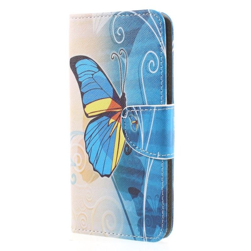 Etui Folio Huawei Mate 10 Pro Kolorowy Motyl Etui Ochronne