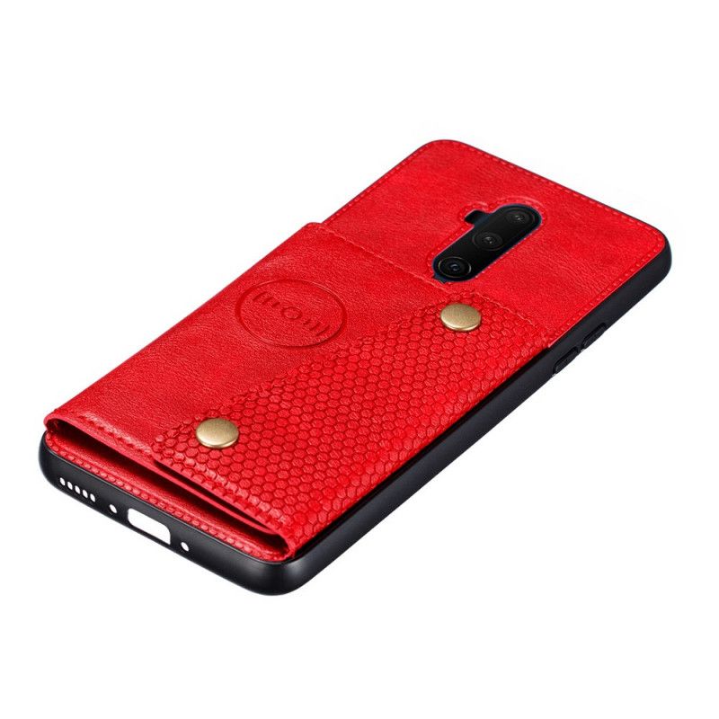 Etui OnePlus 7T Pro Granatowy Czarny Portfel Zatrzaskowy