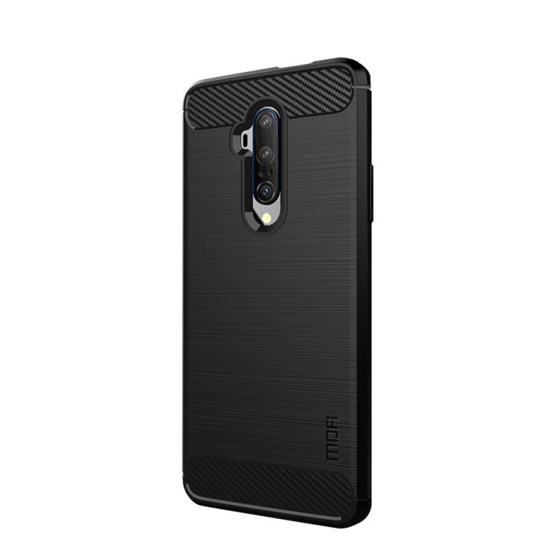 Etui OnePlus 7T Pro Szary Czarny Mofi Szczotkowane Włókno Węglowe