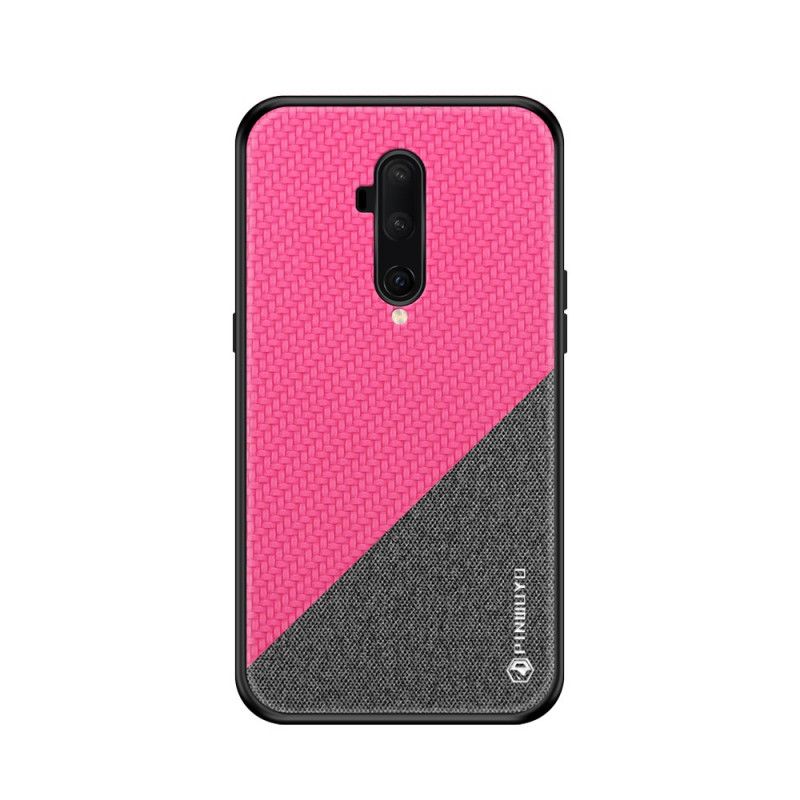 Futerały OnePlus 7T Pro Magenta Czarny Etui na Telefon Seria Honorowa Pinwuyo