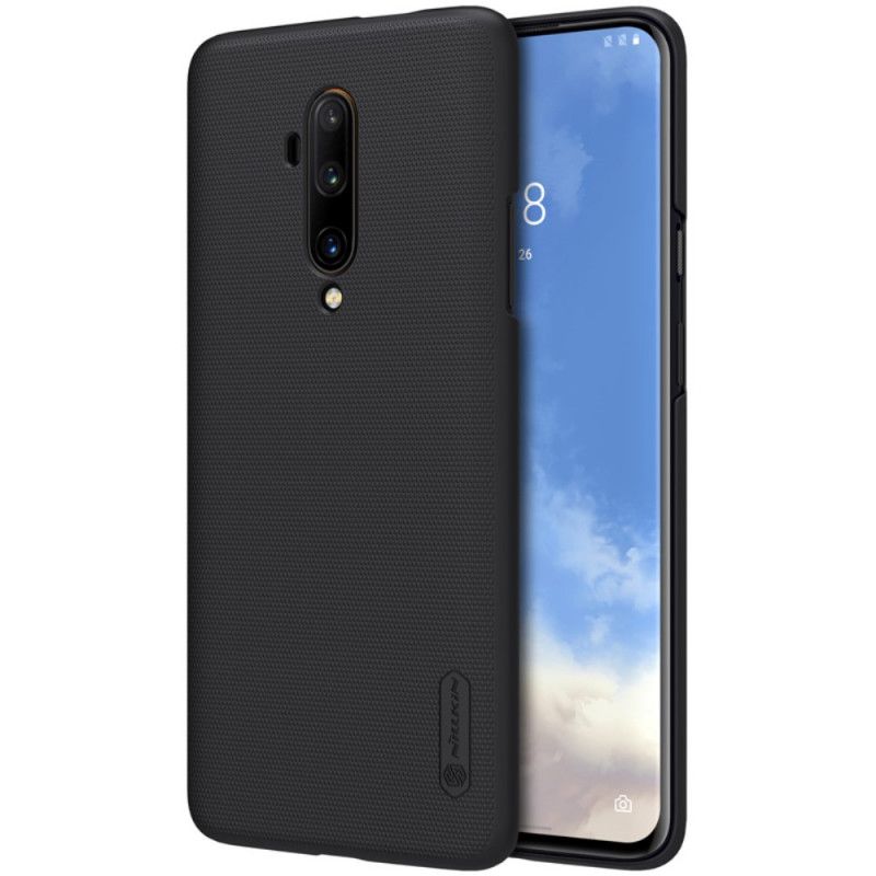 Futerały OnePlus 7T Pro Złoty Czarny Sztywny Matowy Nillkin