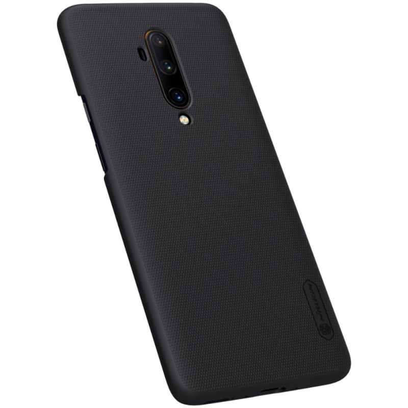 Futerały OnePlus 7T Pro Złoty Czarny Sztywny Matowy Nillkin