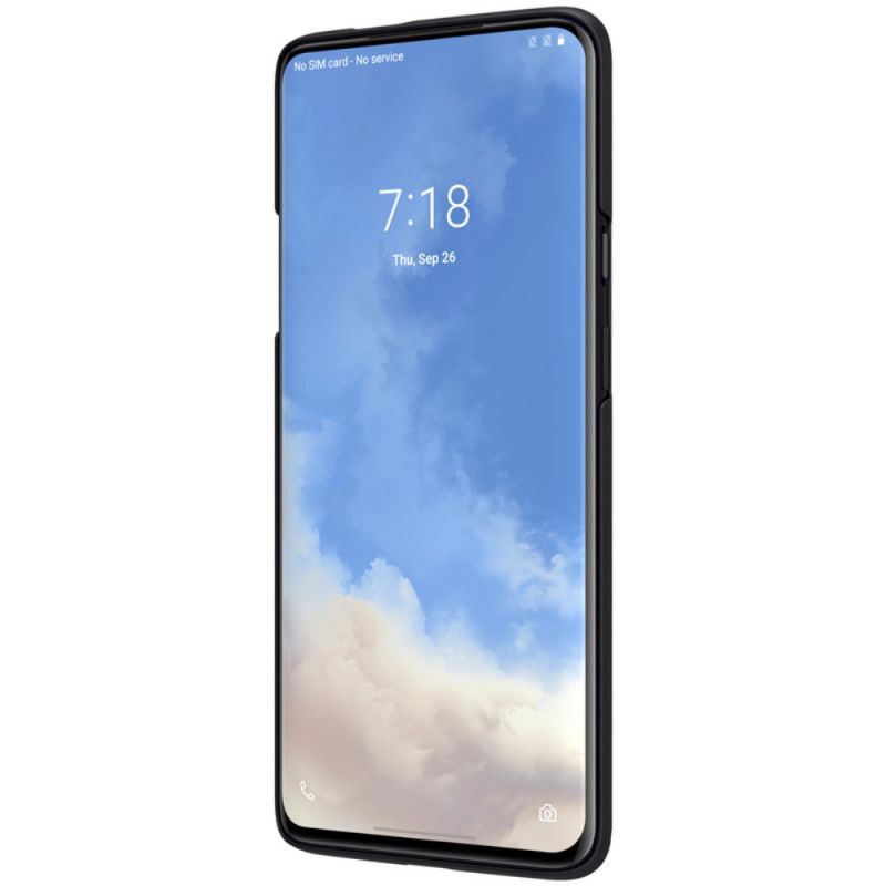 Futerały OnePlus 7T Pro Złoty Czarny Sztywny Matowy Nillkin