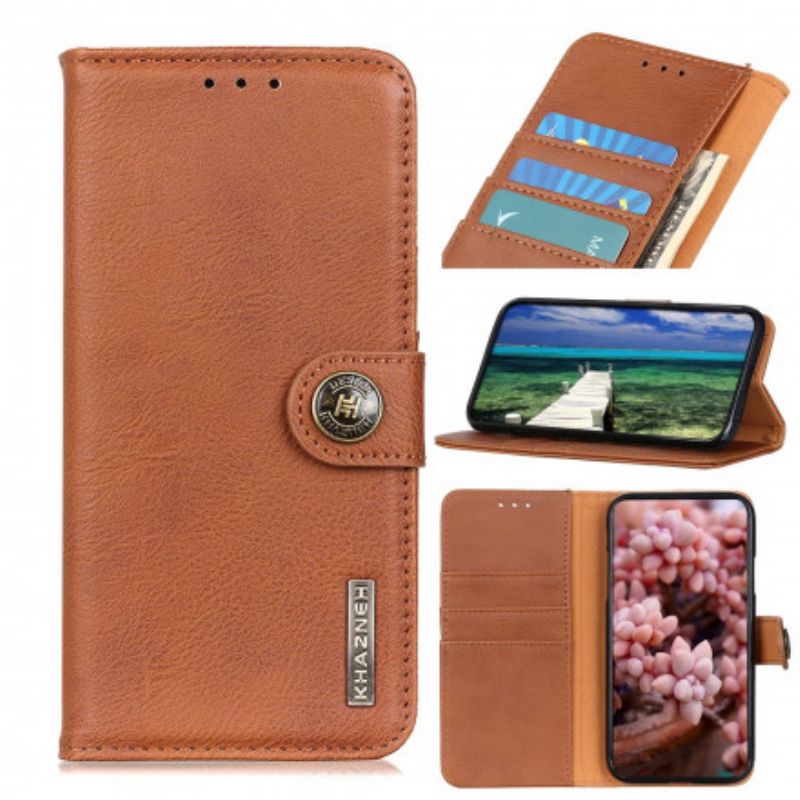 Etui Folio Sony Xperia 1 Iii Sztuczna Skóra Khazneh Etui Ochronne