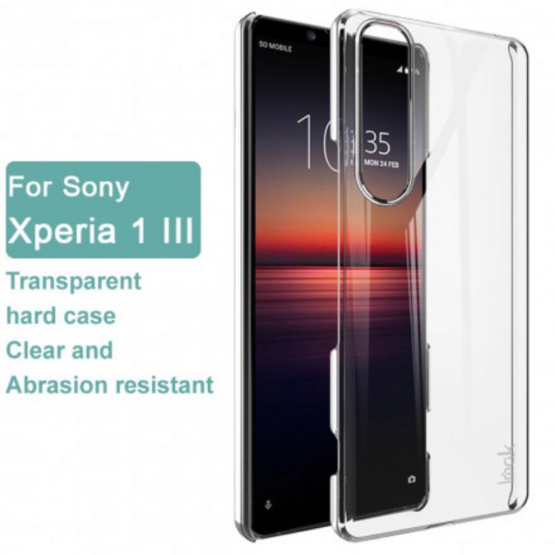 Etui Sony Xperia 1 Iii Imak Przezroczysty Kryształ