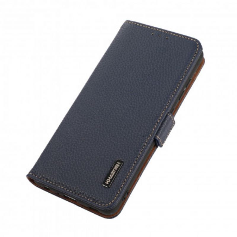 Pokrowce Sony Xperia 1 Iii Litchi Leather Khazneh Rfid