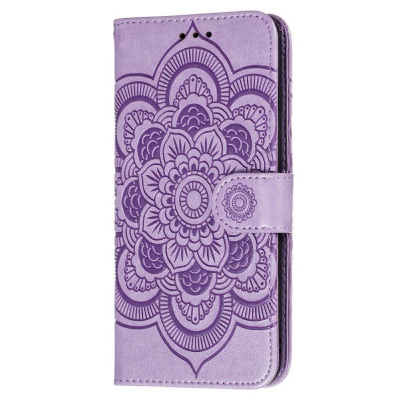 Etui Folio do Poco X4 Pro 5G Mandala Ze Smyczą