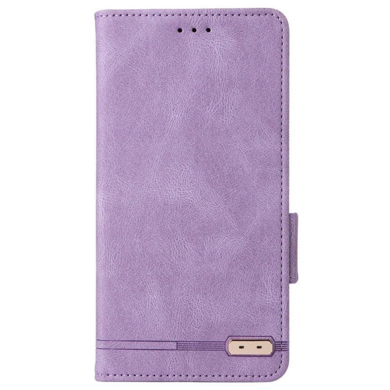 Etui Na Telefon do Poco X4 Pro 5G Etui Folio Stylowy Efekt Skóry