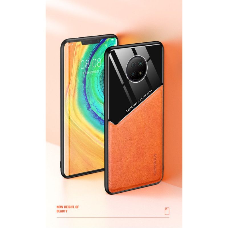 Etui Xiaomi Redmi Note 9 5G / Note 9T 5G Czerwony Czarny Super Hybryda