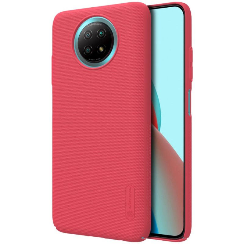 Futerały Xiaomi Redmi Note 9 5G / Note 9T 5G Biały Czarny Etui na Telefon Sztywny Matowy Nillkin