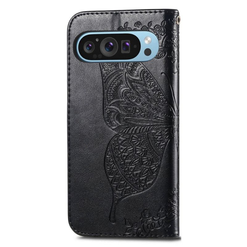 Etui Folio Do Google Pixel 9 Barokowy Motyl