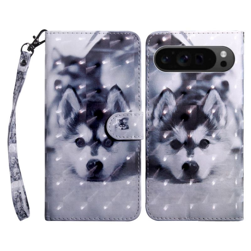 Etui Folio Do Google Pixel 9 Husky Z Paskiem