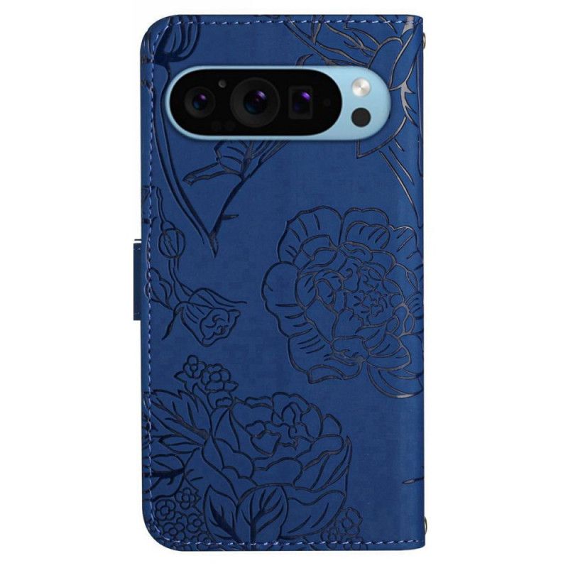 Etui Folio Do Google Pixel 9 Motyle Na Smyczy