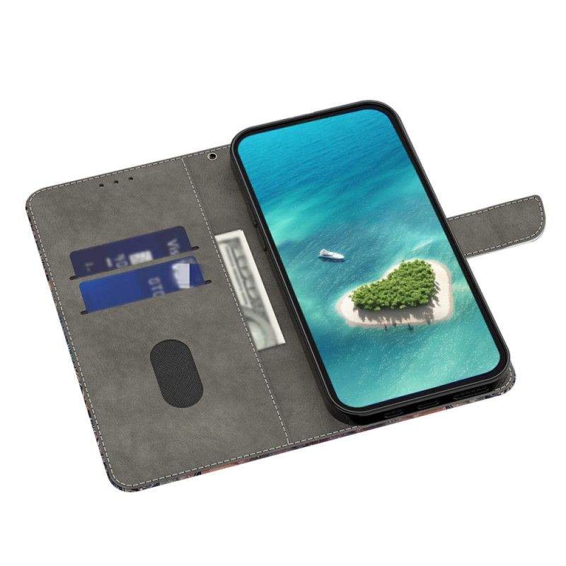 Etui Folio Google Pixel 9 Wzór Pandy Etui Ochronne