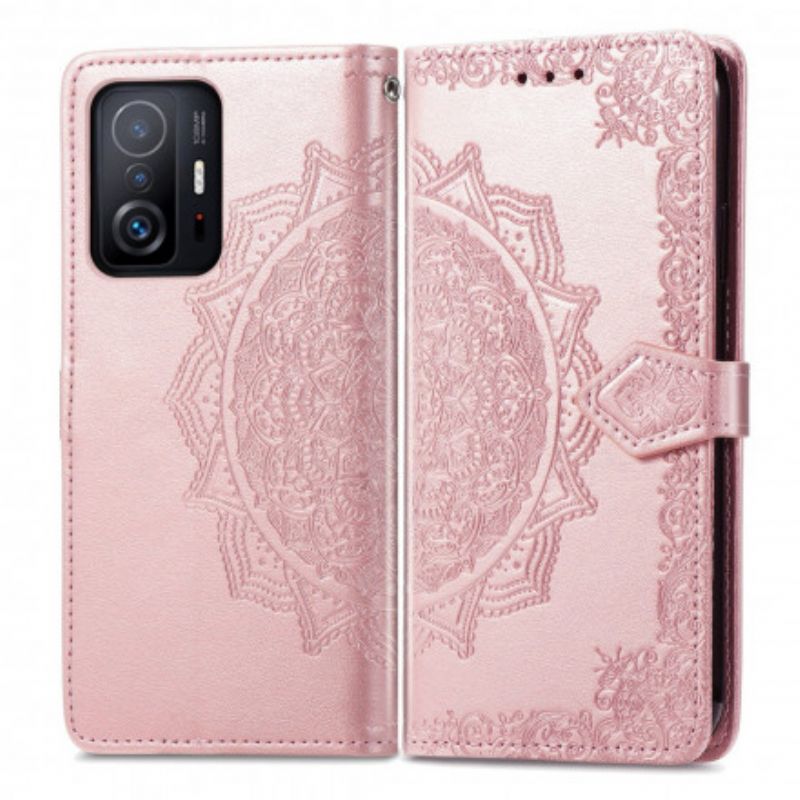 Etui Folio Do Xiaomi Mi 11t / 11t Pro Mandala Średniowiecze