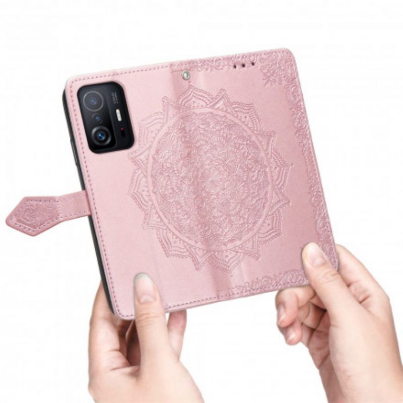 Etui Folio Do Xiaomi Mi 11t / 11t Pro Mandala Średniowiecze