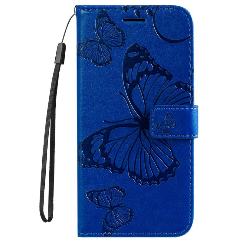 Etui Folio Do Xiaomi Mi 11t / 11t Pro Olbrzymie Stringi Motyle