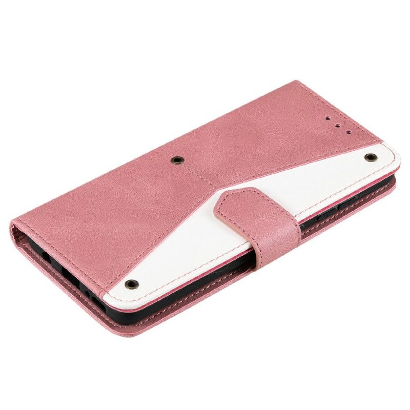 Etui Folio Xiaomi Mi 11t / 11t Pro Szwy W Dotyku Skóry Etui Ochronne