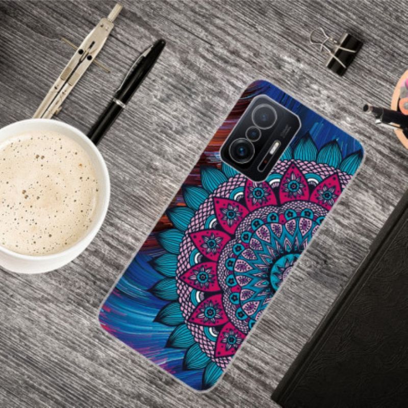 Etui Xiaomi Mi 11t / 11t Pro Kolorowa Mandala