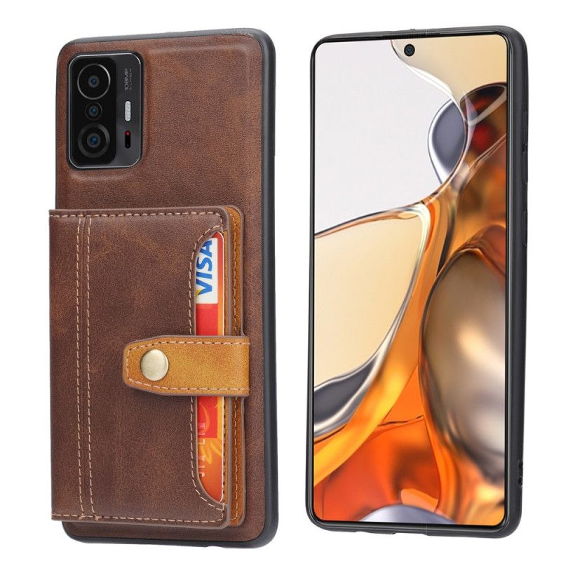 Etui Xiaomi Mi 11t / 11t Pro Pasek Podtrzymujący Uchwyt Na Karty Etui Ochronne