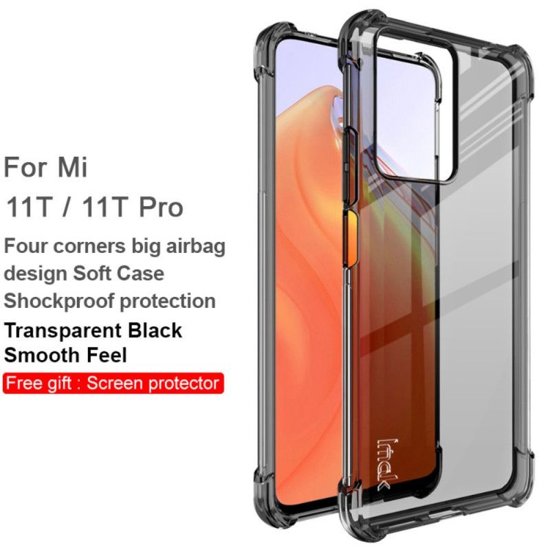 Etui Xiaomi Mi 11t / 11t Pro Przezroczysty Imak Etui Ochronne