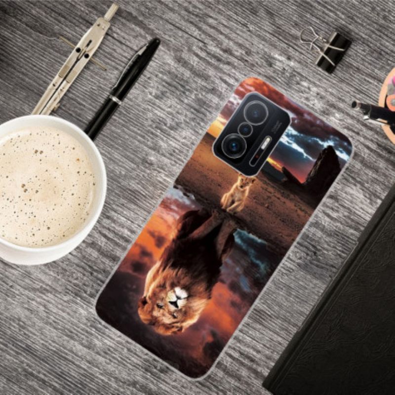 Etui Xiaomi Mi 11t / 11t Pro Sen Lwiątka Etui Ochronne