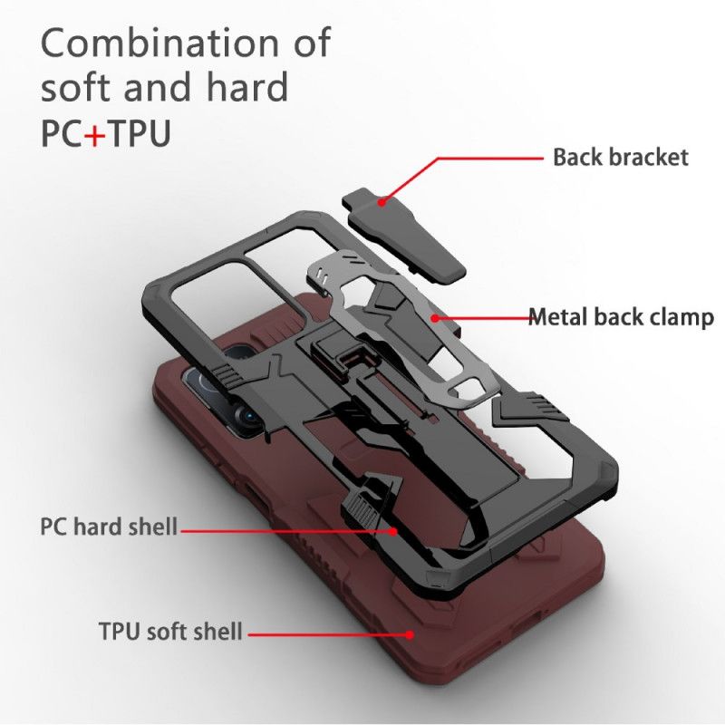 Futerały Xiaomi Mi 11t / 11t Pro Etui Na Telefon Robot Z Zaczepem Na Pasek