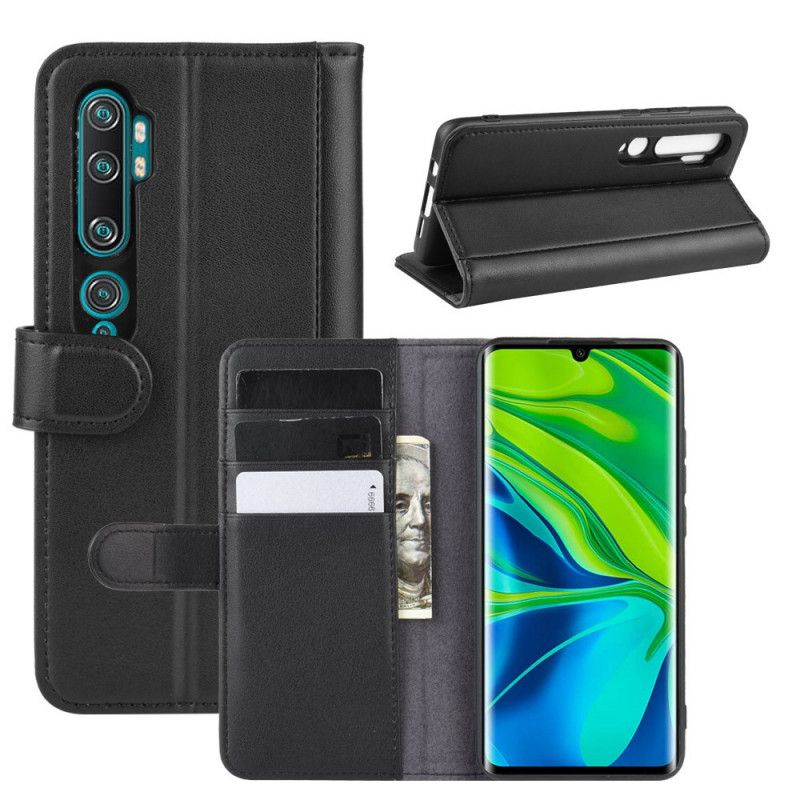 Etui Folio Xiaomi Mi Note 10 / 10 Pro Dwoina Skóry Etui Ochronne