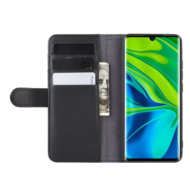 Etui Folio Xiaomi Mi Note 10 / 10 Pro Dwoina Skóry Etui Ochronne