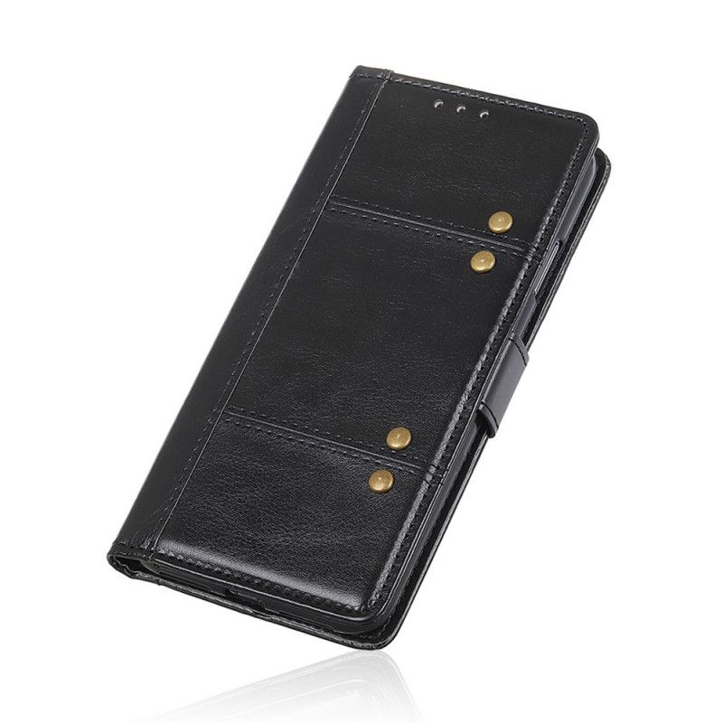 Etui Folio Xiaomi Mi Note 10 / 10 Pro Efekt Antycznej Skóry