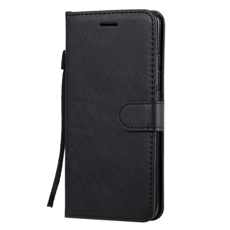 Etui Folio Xiaomi Mi Note 10 / 10 Pro Styl Skórzanego Paska Etui Ochronne