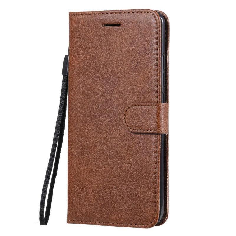 Etui Folio Xiaomi Mi Note 10 / 10 Pro Styl Skórzanego Paska Etui Ochronne