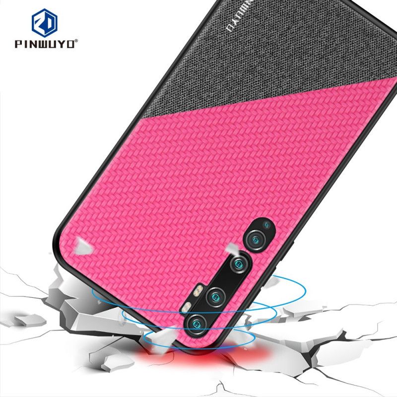 Etui Xiaomi Mi Note 10 / 10 Pro Magenta Czarny Pinwuyo Seria Honorowa Etui Ochronne