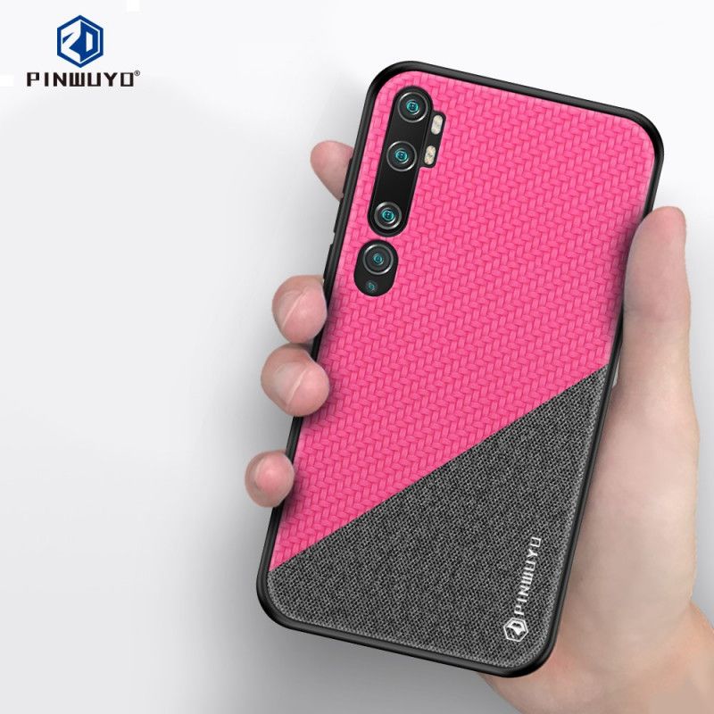 Etui Xiaomi Mi Note 10 / 10 Pro Magenta Czarny Pinwuyo Seria Honorowa Etui Ochronne