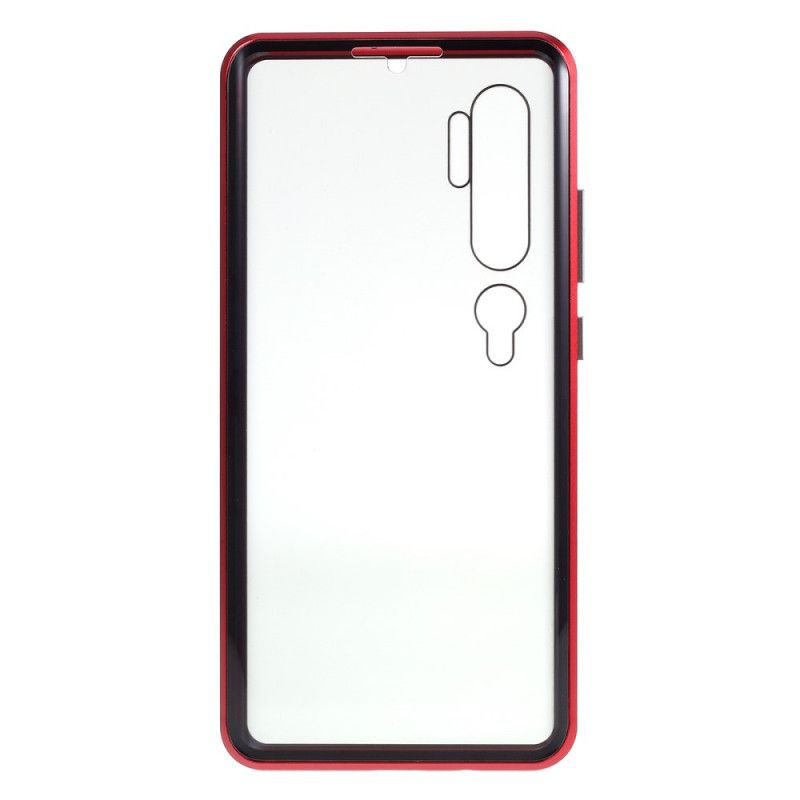 Etui Xiaomi Mi Note 10 / 10 Pro Metalowe Krawędzie I Szkło Hartowane