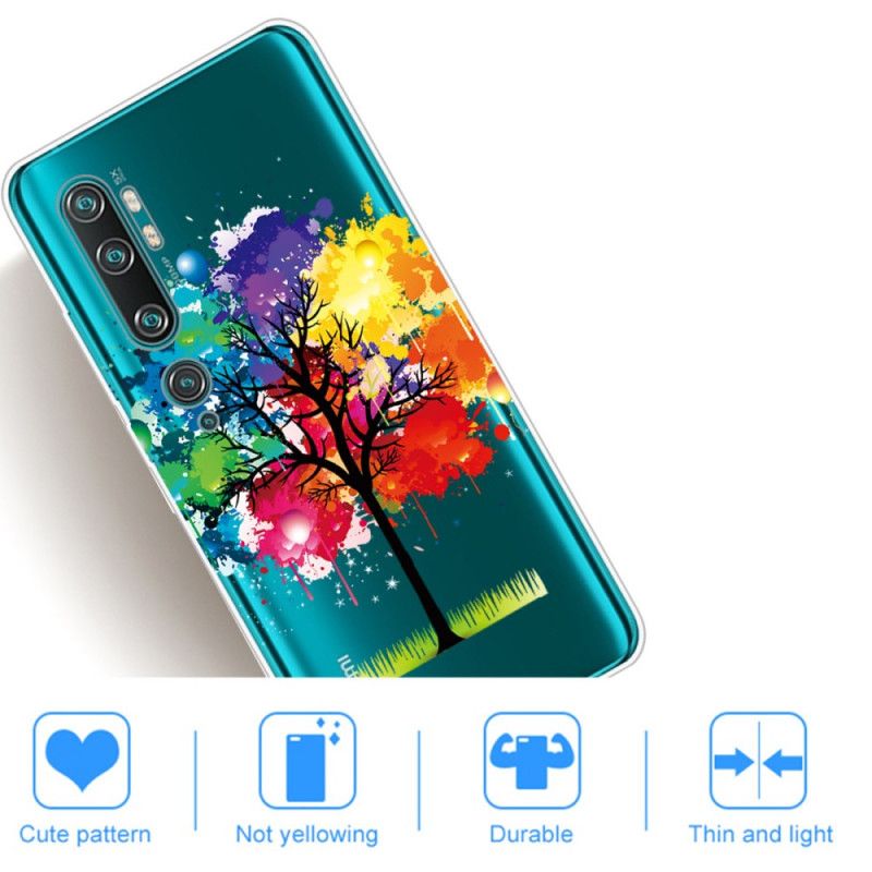 Etui Xiaomi Mi Note 10 / 10 Pro Przezroczyste Drzewo Akwarelowe