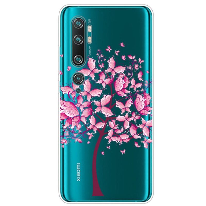 Etui Xiaomi Mi Note 10 / 10 Pro Różowy Wierzchołek Drzewa