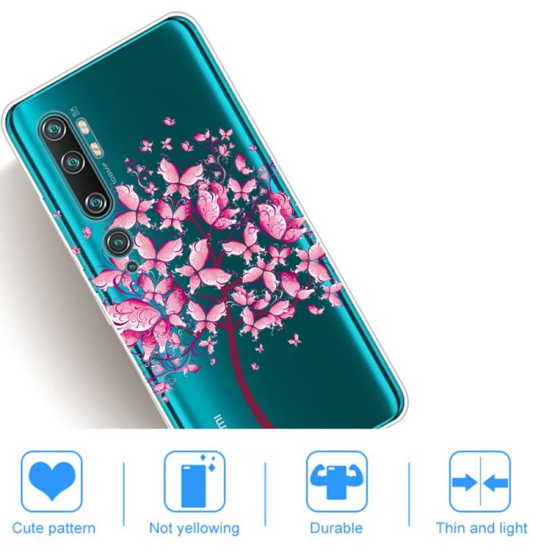 Etui Xiaomi Mi Note 10 / 10 Pro Różowy Wierzchołek Drzewa