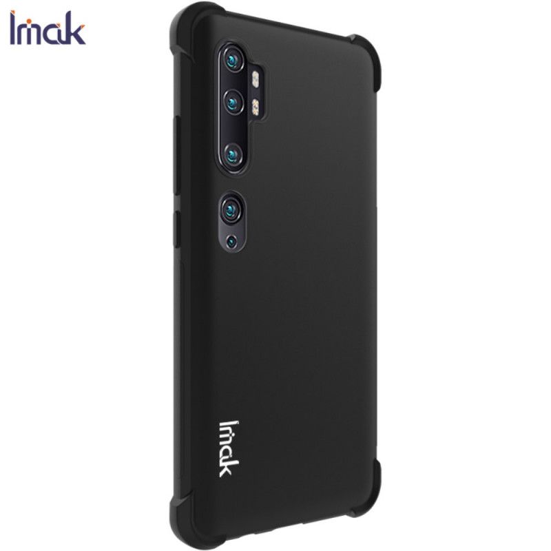 Etui Xiaomi Mi Note 10 / 10 Pro Szary Czarny Imak Jedwabisty