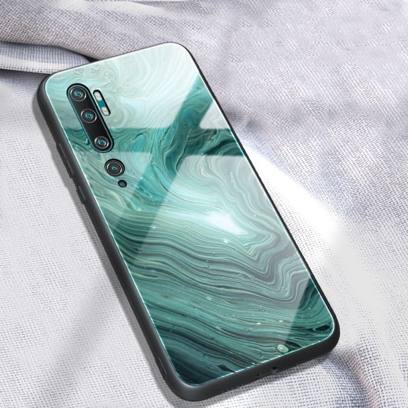 Etui Xiaomi Mi Note 10 / 10 Pro Szkło Hartowane W Kolorze Marmuru Etui Ochronne