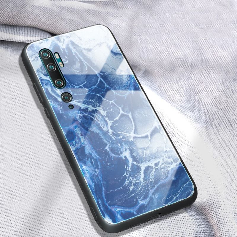 Etui Xiaomi Mi Note 10 / 10 Pro Szkło Hartowane W Kolorze Marmuru Etui Ochronne