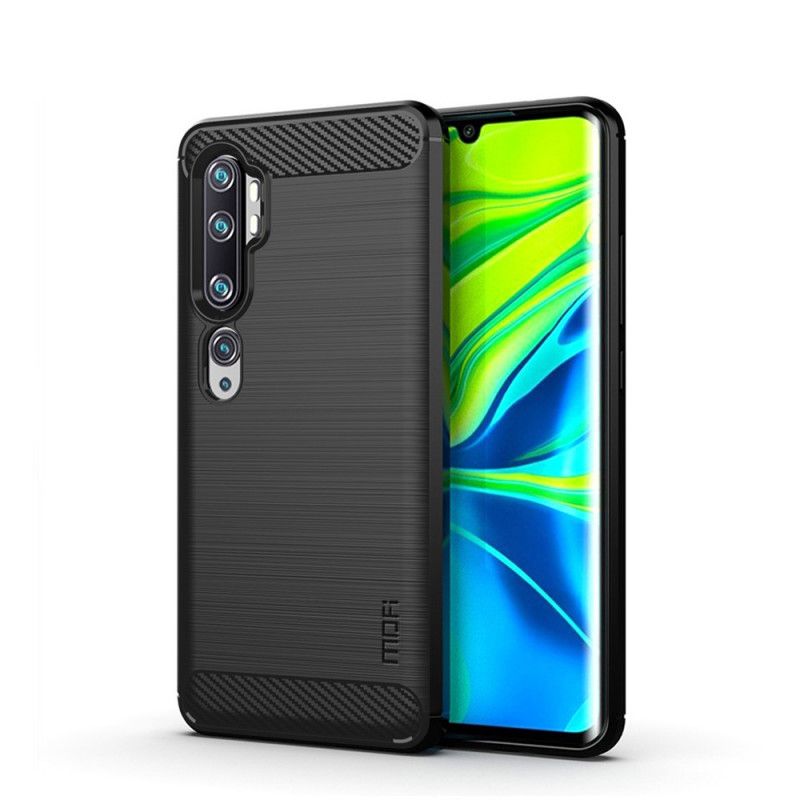 Futerały Xiaomi Mi Note 10 / 10 Pro Etui na Telefon Mofi Szczotkowane Włókno Węglowe