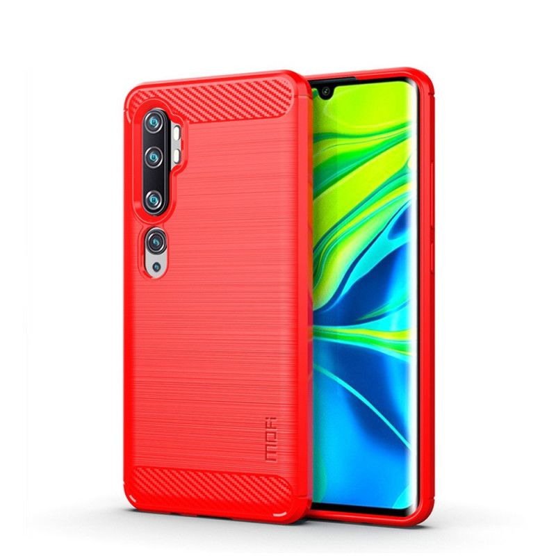 Futerały Xiaomi Mi Note 10 / 10 Pro Etui na Telefon Mofi Szczotkowane Włókno Węglowe