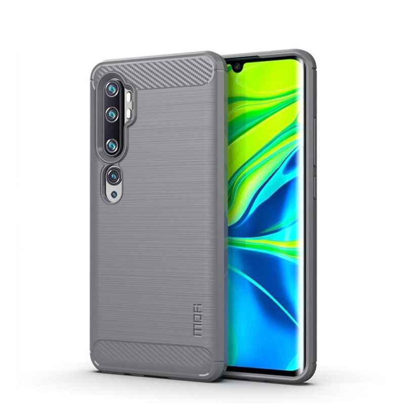 Futerały Xiaomi Mi Note 10 / 10 Pro Etui na Telefon Mofi Szczotkowane Włókno Węglowe