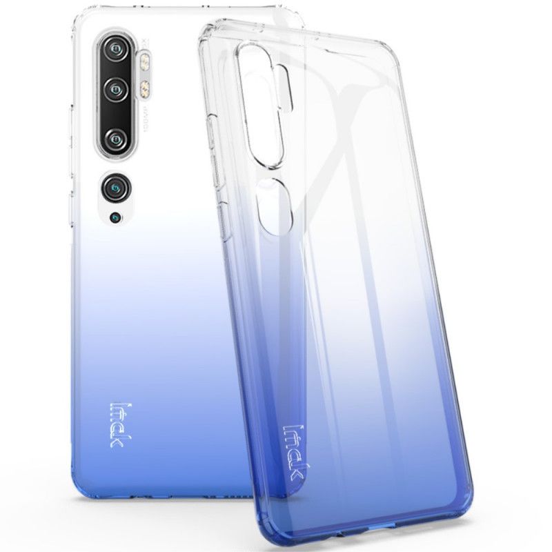 Futerały Xiaomi Mi Note 10 / 10 Pro Przezroczysty Fioletowy Etui na Telefon Seria Ux-6 Imak