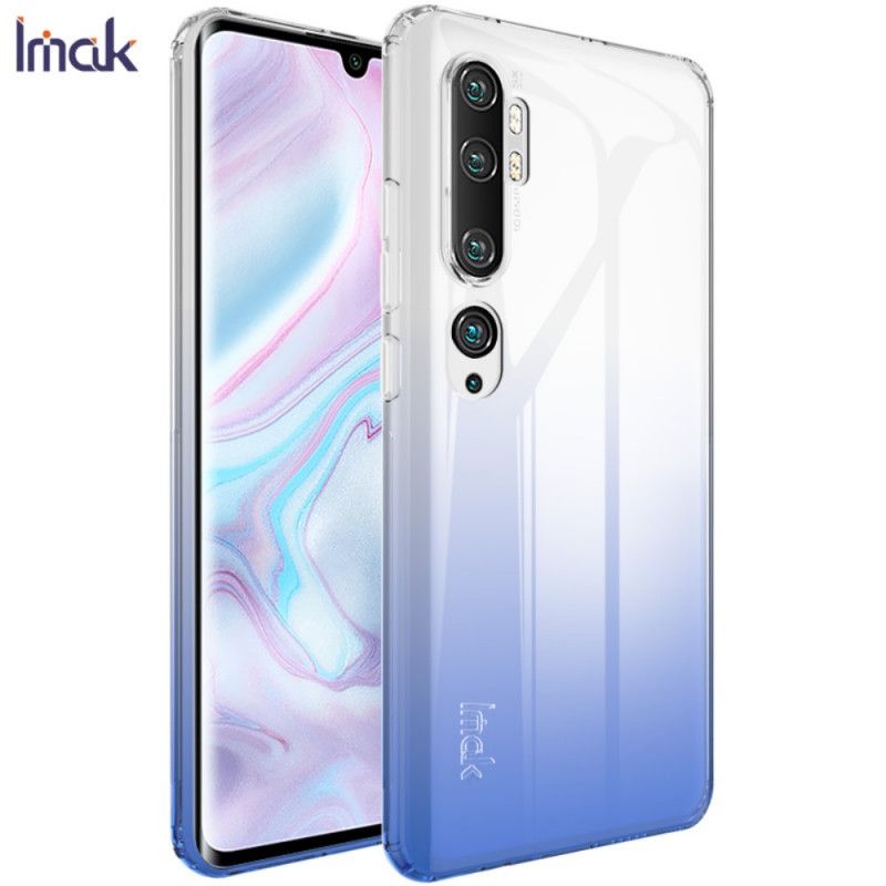 Futerały Xiaomi Mi Note 10 / 10 Pro Przezroczysty Fioletowy Etui na Telefon Seria Ux-6 Imak