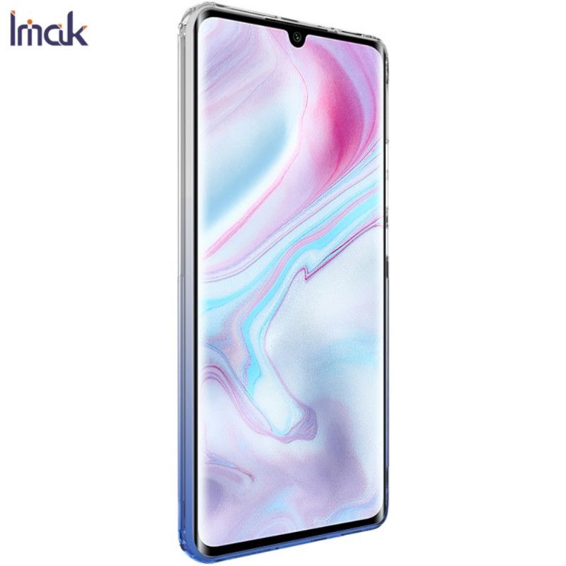 Futerały Xiaomi Mi Note 10 / 10 Pro Przezroczysty Fioletowy Etui na Telefon Seria Ux-6 Imak